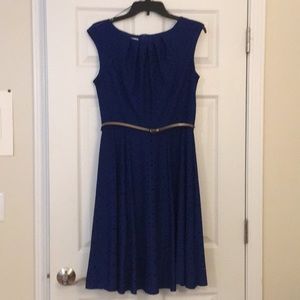 London Style blue cocktail dress